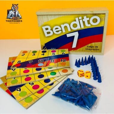 juego de mesa bendito 7, juego familia