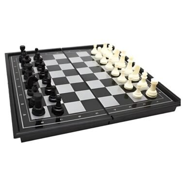 AJEDREZ 3 EN 1 SERIES CAJA BLANCA PEQUEÑO - imagen