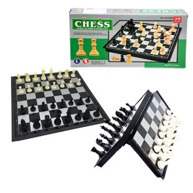 AJEDREZ CAJA VERDE PEQUEÑO - imagen