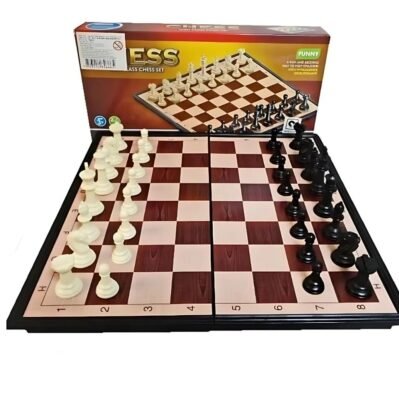AJEDREZ IMANTADO CAJA CAFE GRANDE - imagen