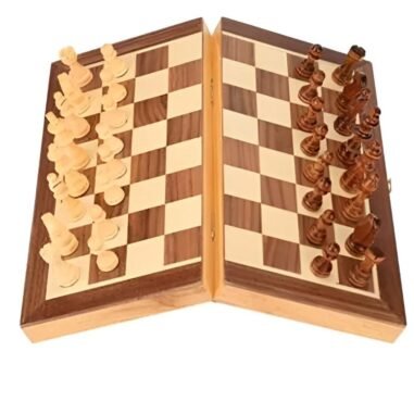 AJEDREZ MADERA 34 CM - imagen